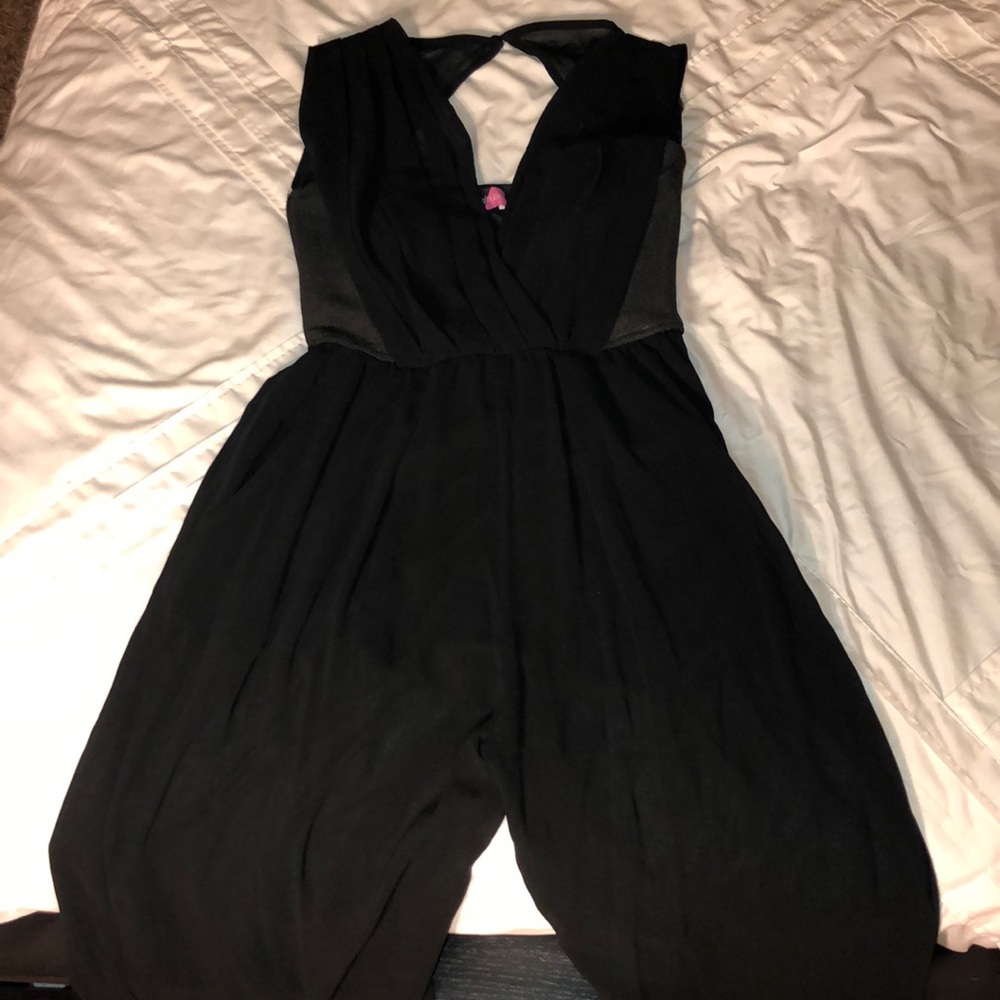 Black jumpsuit